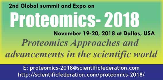 2nd Global Summit and Expo on Proteomics